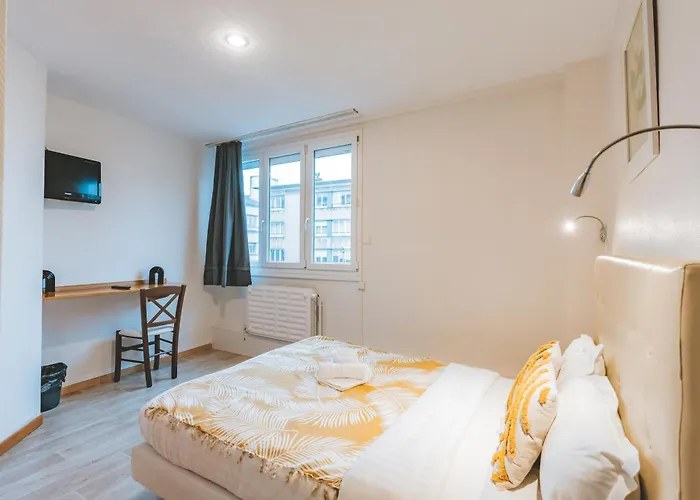 호텔 Le Faidherbe Hotel Coeur De Ville -Nausicaa Billetterie-Q-Park 2*