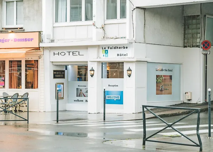 호텔 Le Faidherbe Hotel Coeur De Ville -Nausicaa Billetterie-Q-Park 볼로뉴쉬르메르