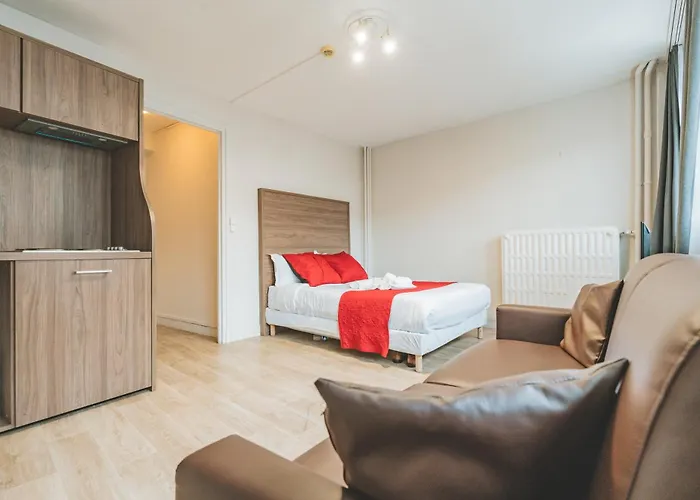 Le Faidherbe Hotel Coeur De Ville -Nausicaa Billetterie-Q-Park 볼로뉴쉬르메르